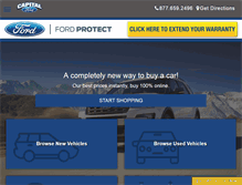 Tablet Screenshot of capitalford.com